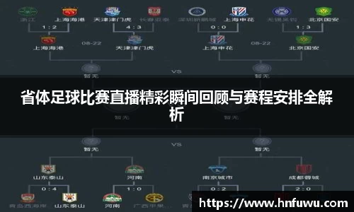 省体足球比赛直播精彩瞬间回顾与赛程安排全解析